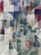 Delaunay, Robert The Window towards to City oil